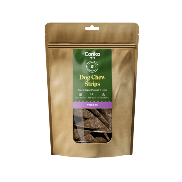 100% Natural Venison Dog Chews