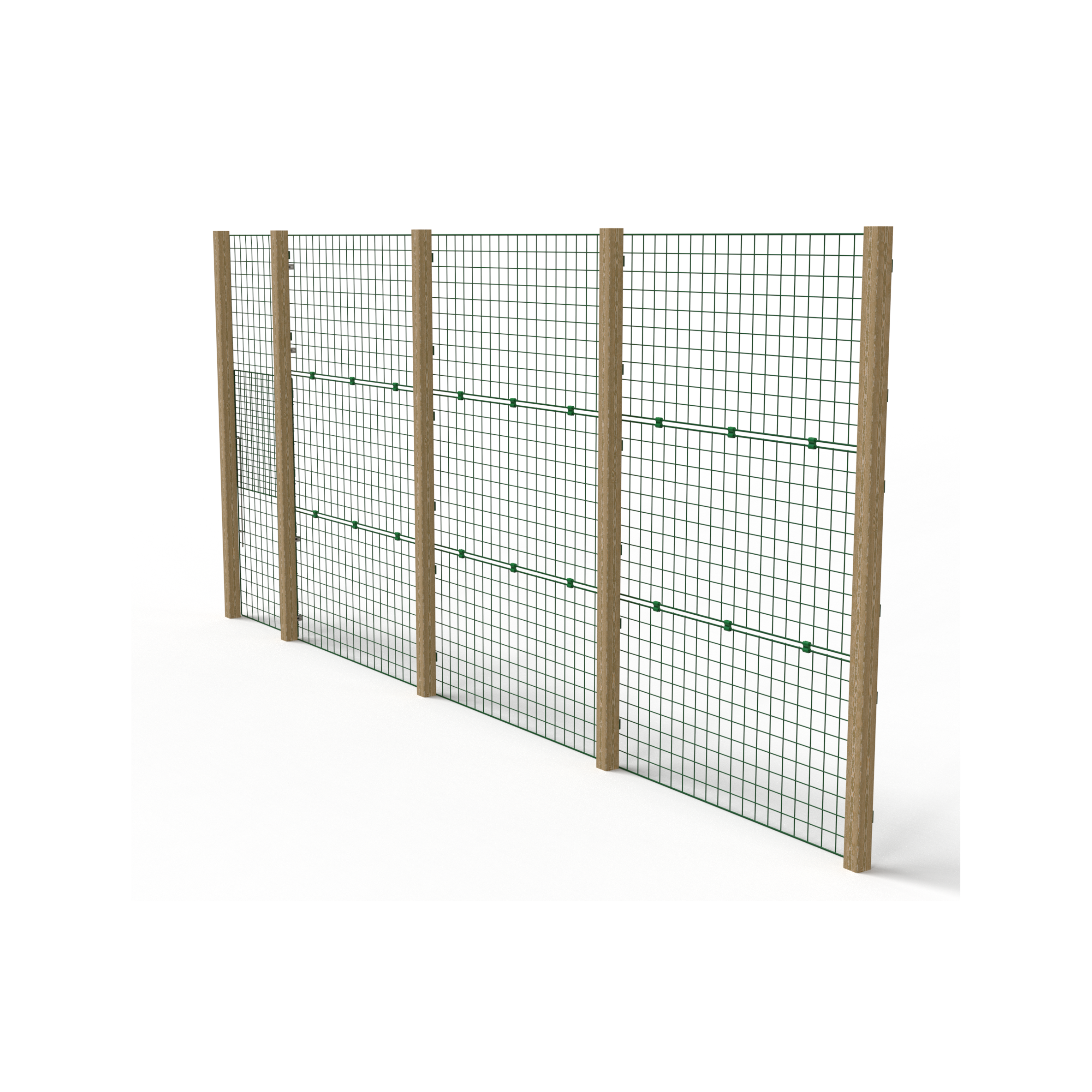 1.5m High Permanent Fencing -Small 50mm Mesh