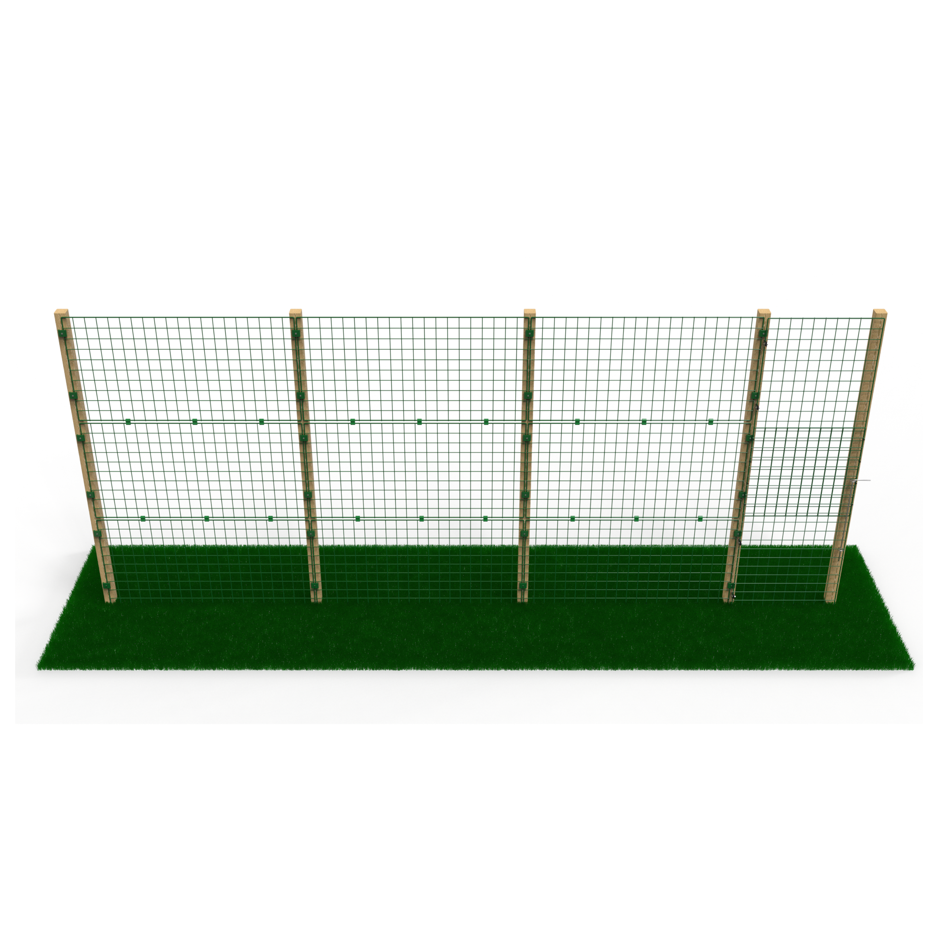 1.5m High Permanent Fencing -Small 50mm Mesh