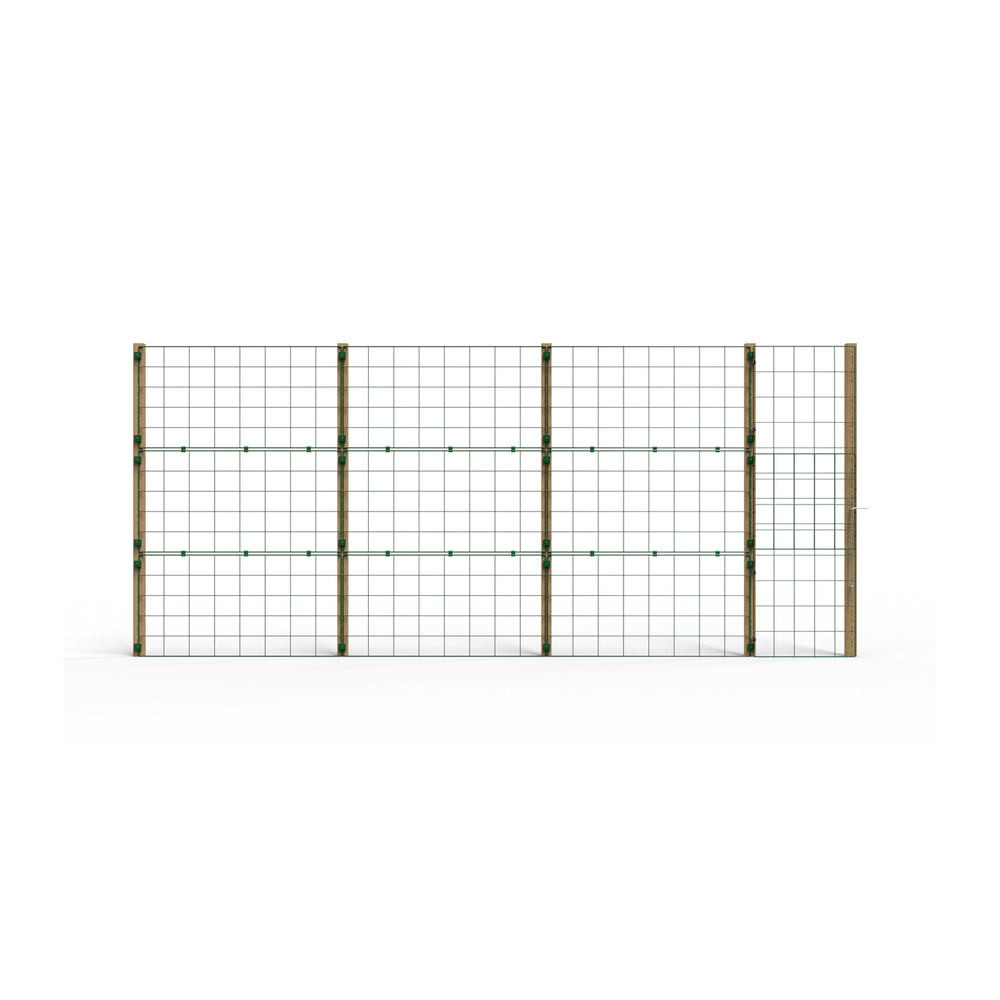 1.5m High Outdoor Mesh Panel Fence – Ideal for All Dogs