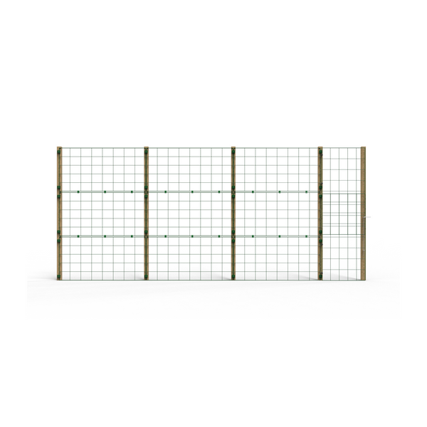 1.5m High Garden Fencing - Standard 100mm x 125mm Mesh