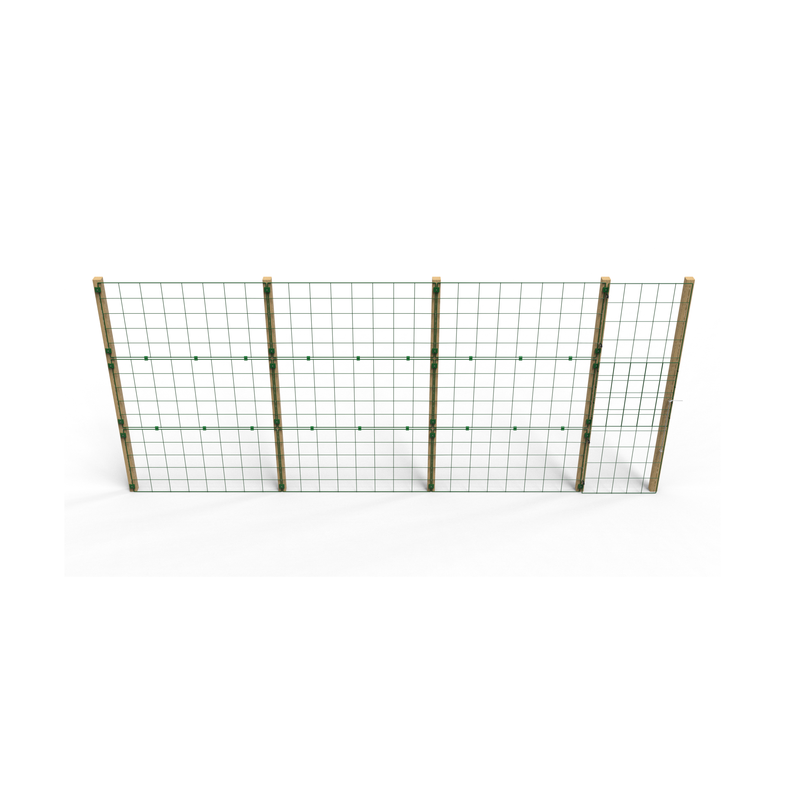 1.5m High Outdoor Mesh Panel Fence – Ideal for All Dogs
