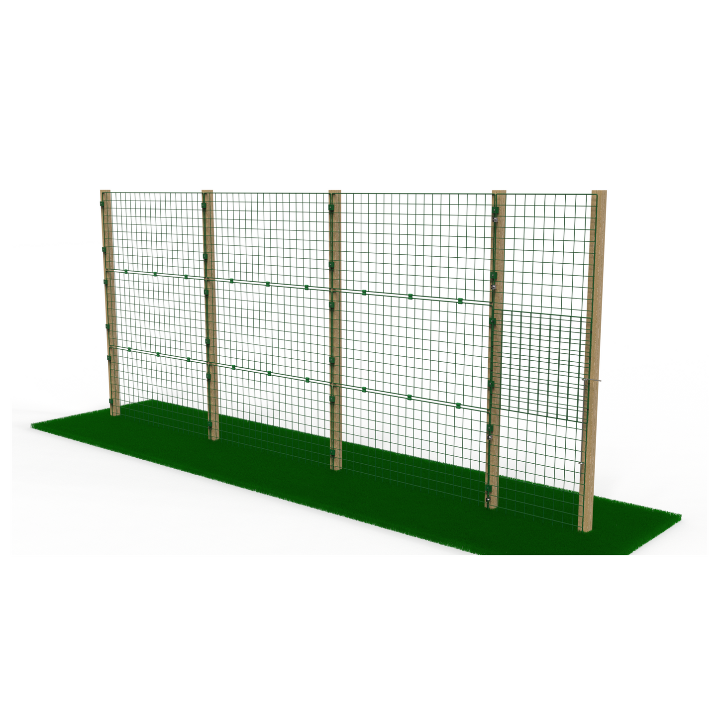 1.5m High Permanent Fencing -Small Mesh