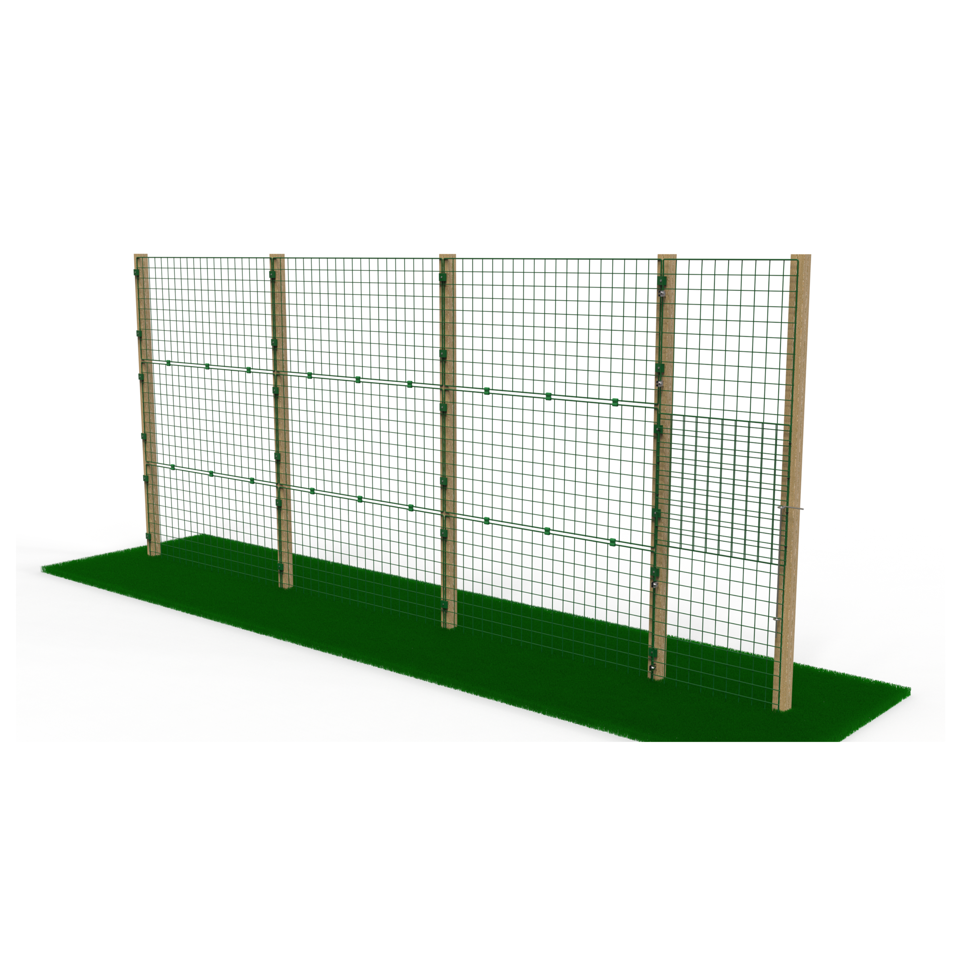 1.5m High Permanent Fencing -Small 50mm Mesh
