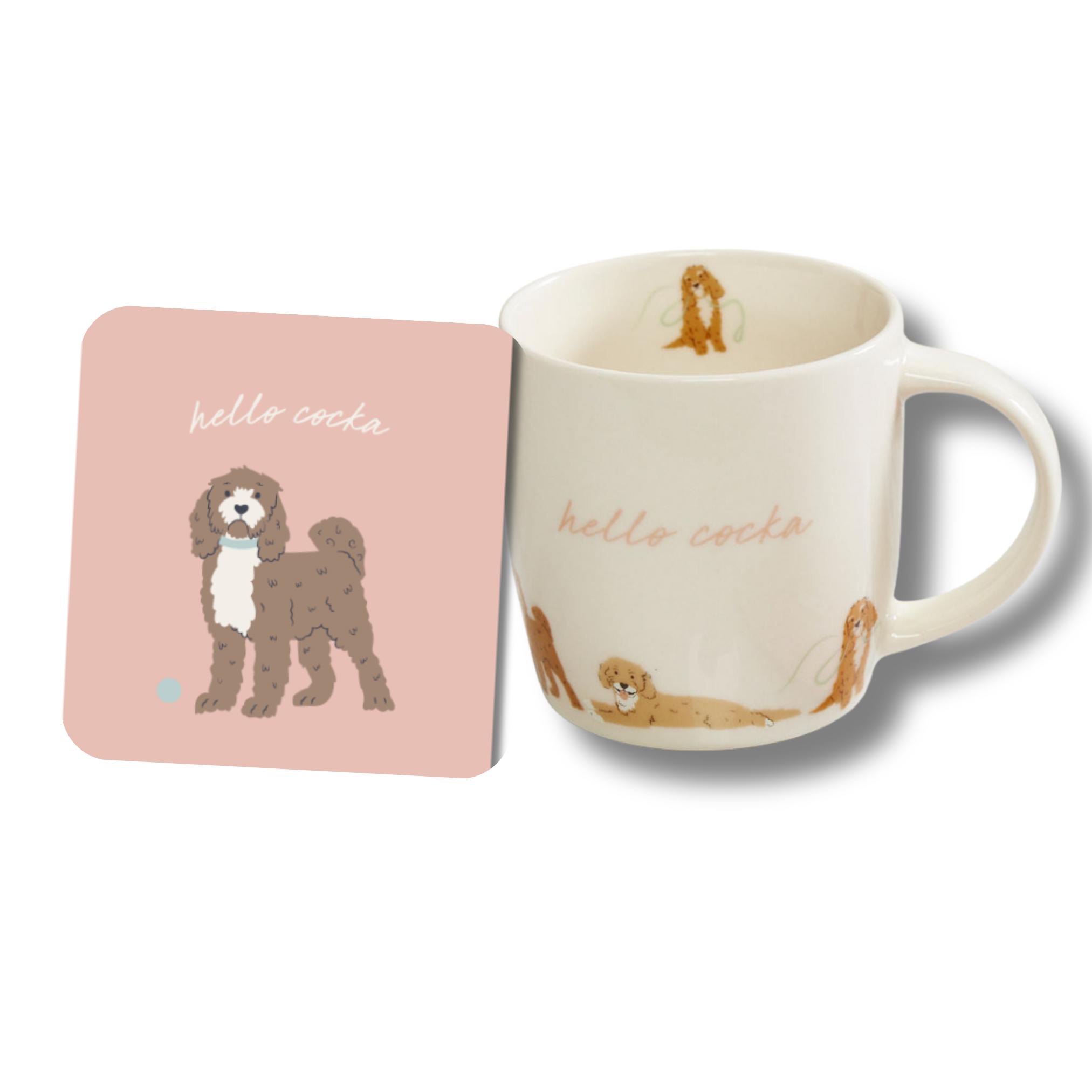 Cockapoo Mug & Coaster Set