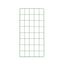 Wire Mesh Panels - PVC Coated 1m x 0.5m - 100mm x 125mm Holes Green Fencing Sheet