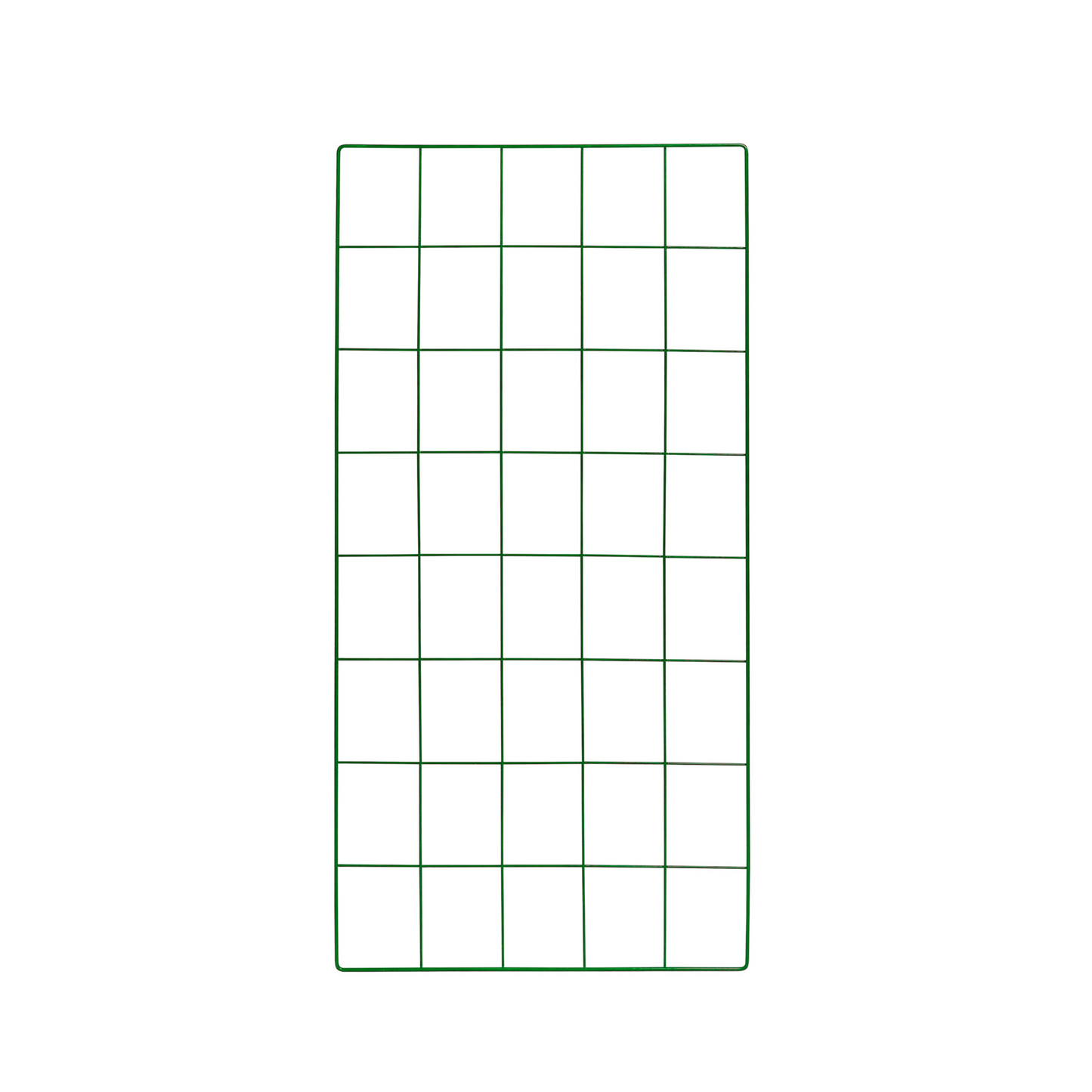 Wire Mesh Panels - PVC Coated 1m x 0.5m - 100mm x 125mm Holes Green Fencing Sheet