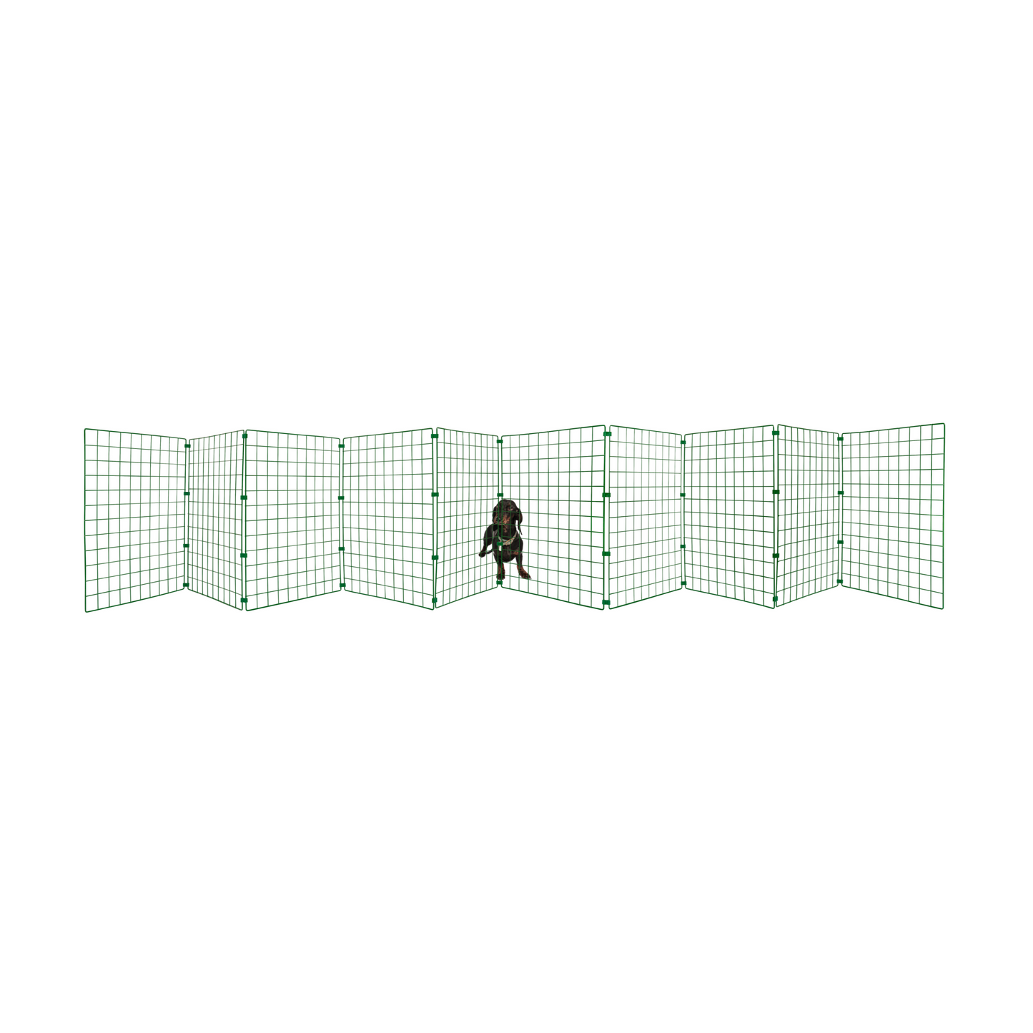 60cm High - PANELS & CLIPS ONLY - To Extend a Dog Fence - (50mm x 50mm Mesh)