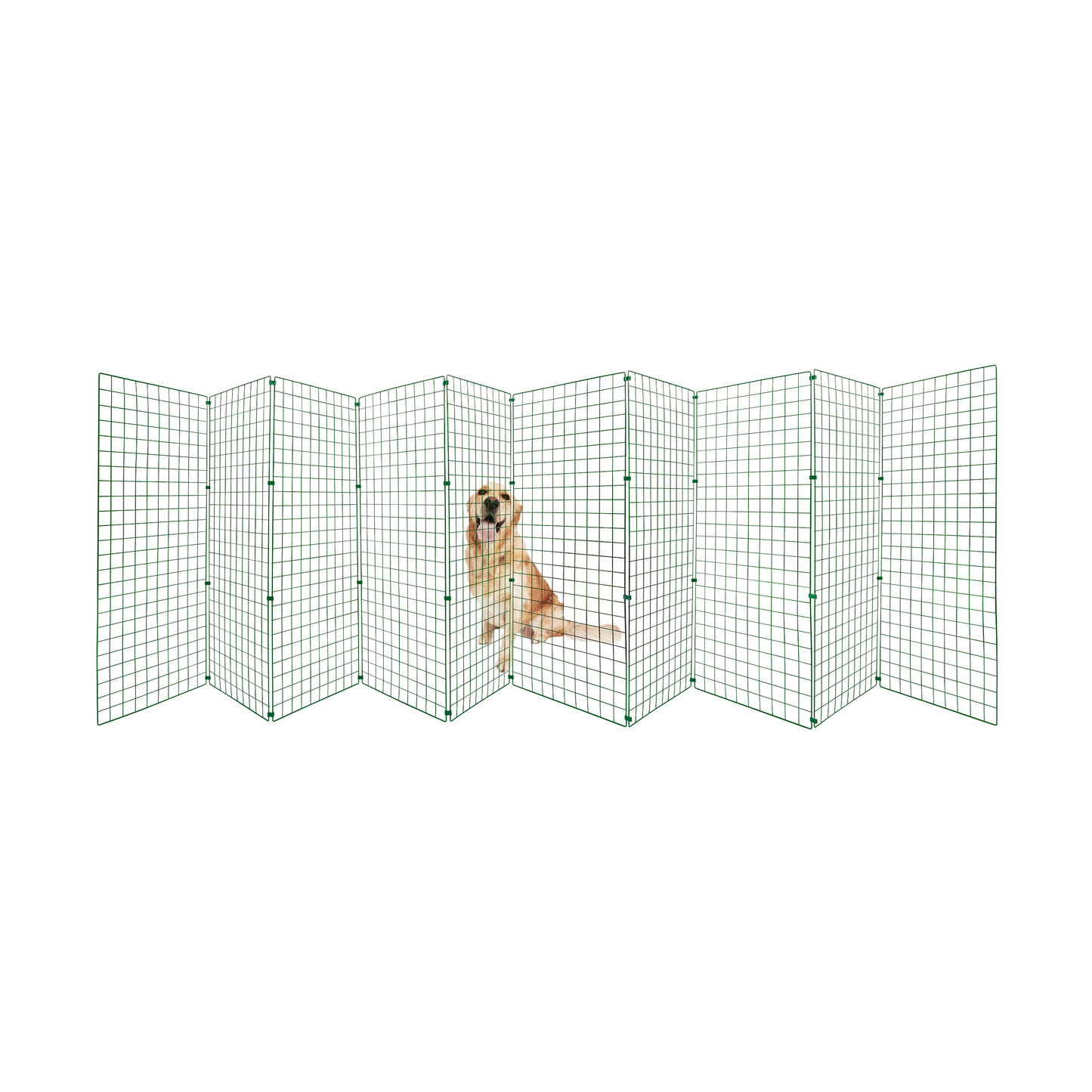 1.2m High - PANELS & CLIPS ONLY - To Extend a Dog Fence - (50mm x 50mm Mesh)