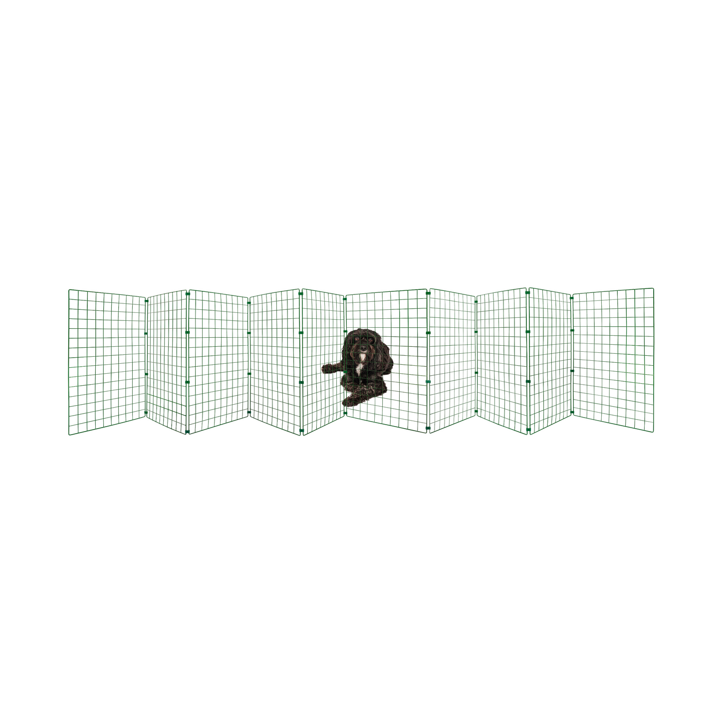 75cm High - PANELS & CLIPS ONLY - To Extend a Dog Fence - (50mm x 50mm Mesh)