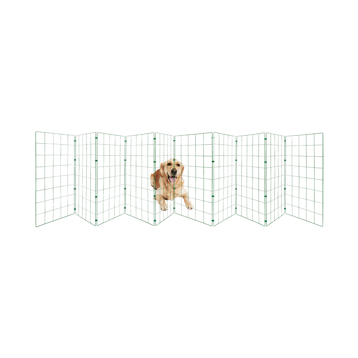 1m High - 100mm x 125mm Mesh - Panels Only - To Extend your Dog Fence