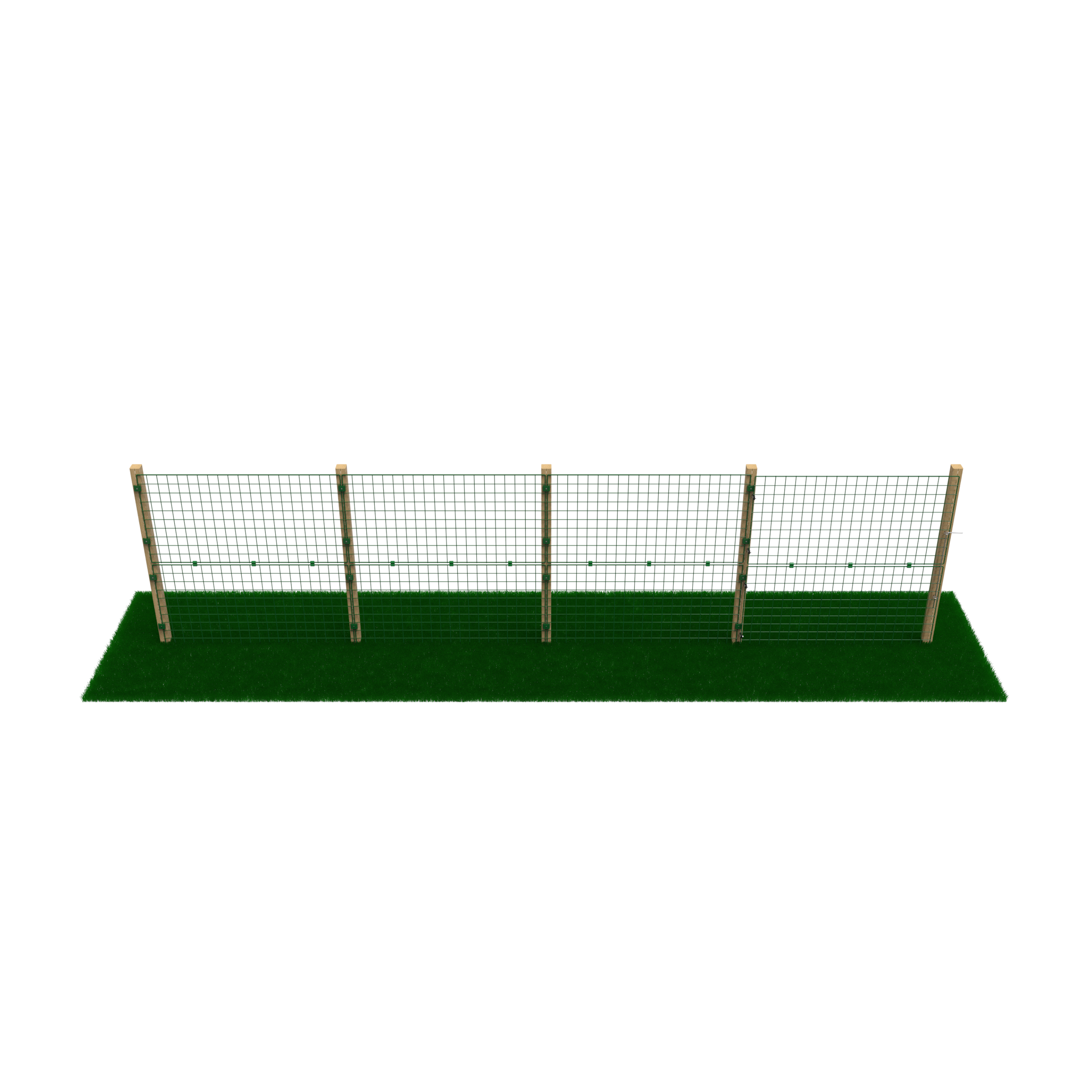 1m High Permanent Fencing -Small 50mm Mesh