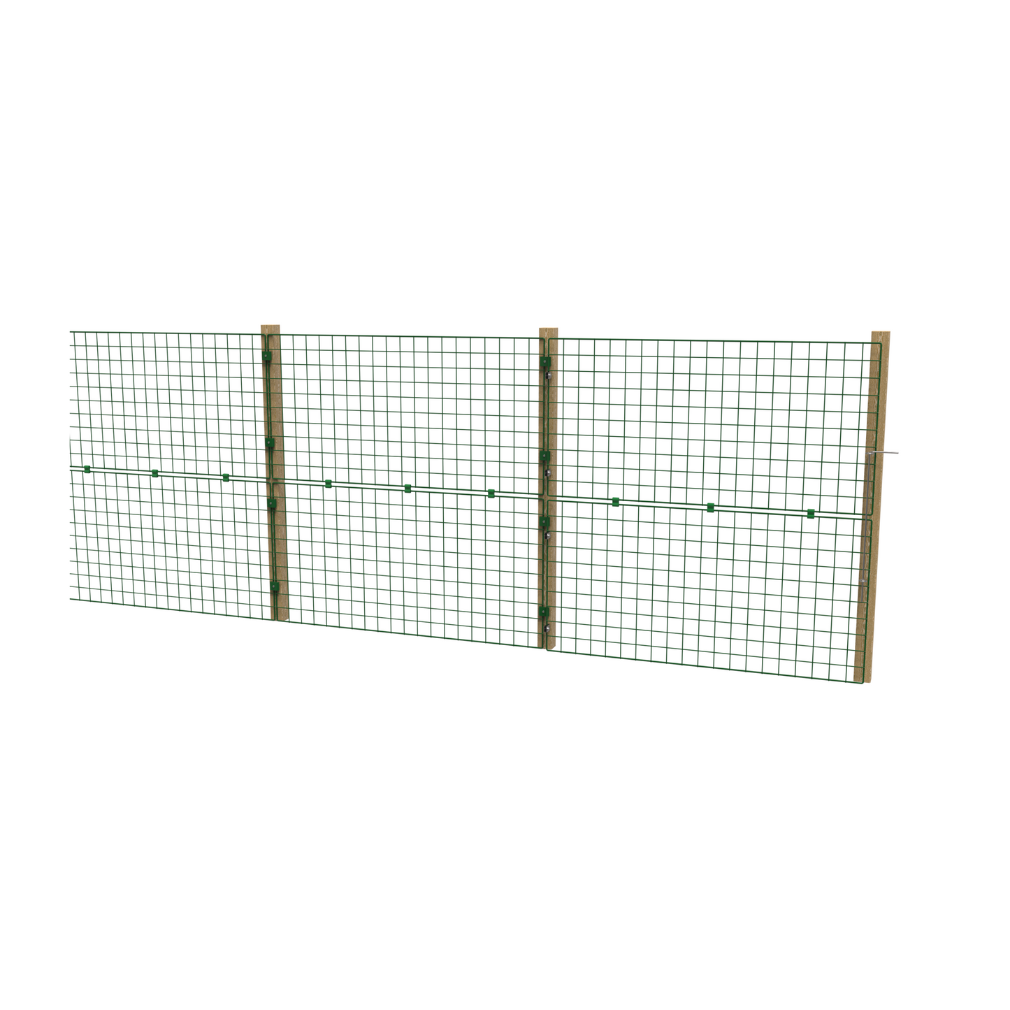 1m High Permanent Fencing -Small Mesh