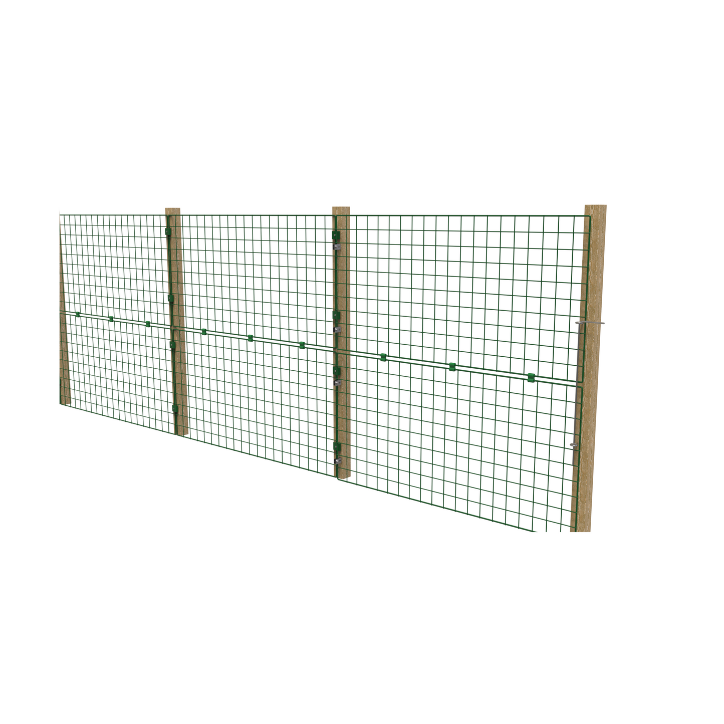 1m High Permanent Fencing -Small Mesh