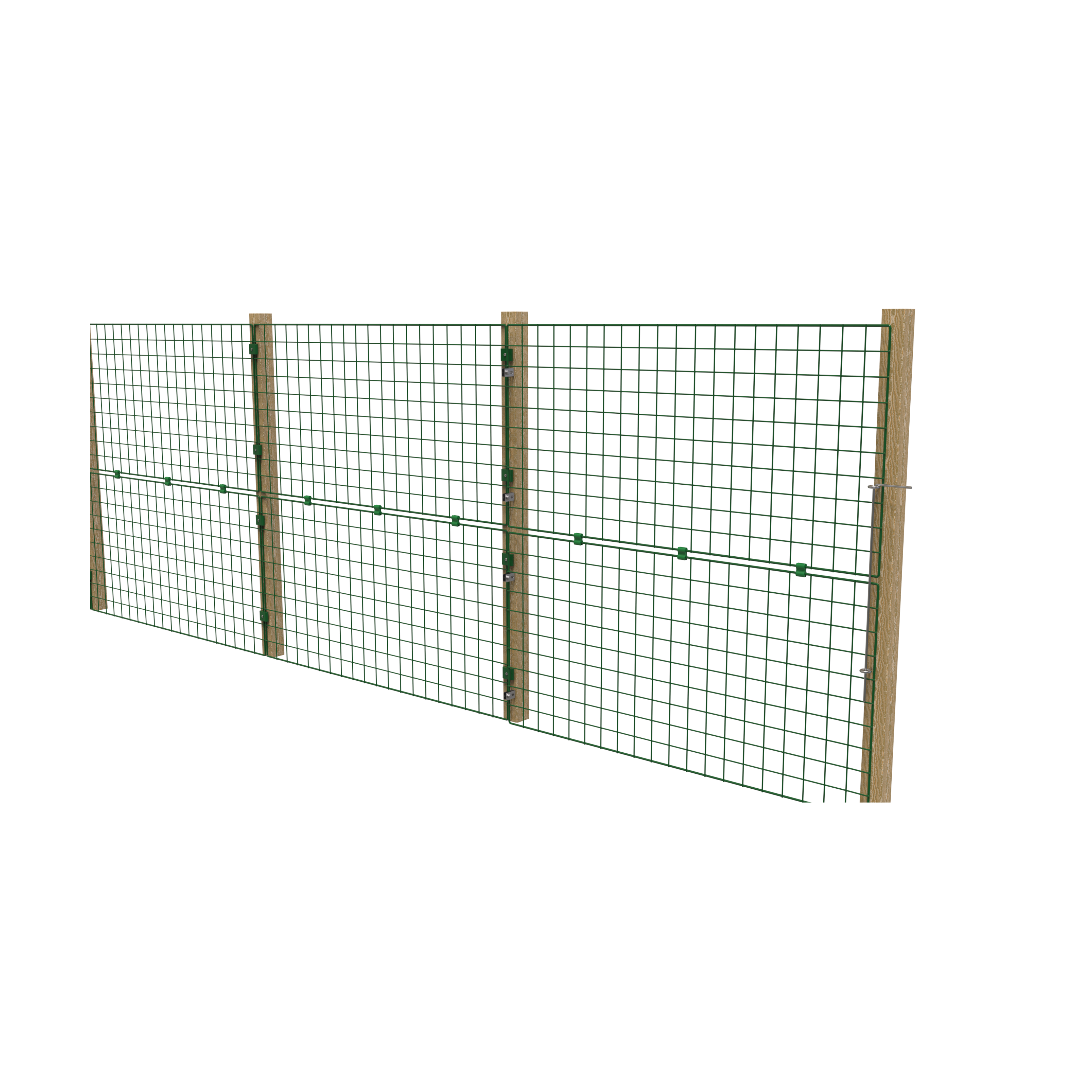 1m High Permanent Fencing -Small 50mm Mesh