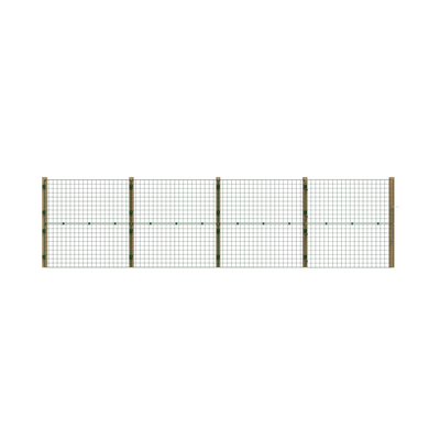 1m High Outdoor 50mm Mesh Panel Fence – Ideal for All Dogs