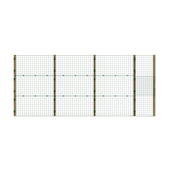 1.5m High Outdoor 50mm Mesh Panel Fence – Ideal for All Dogs