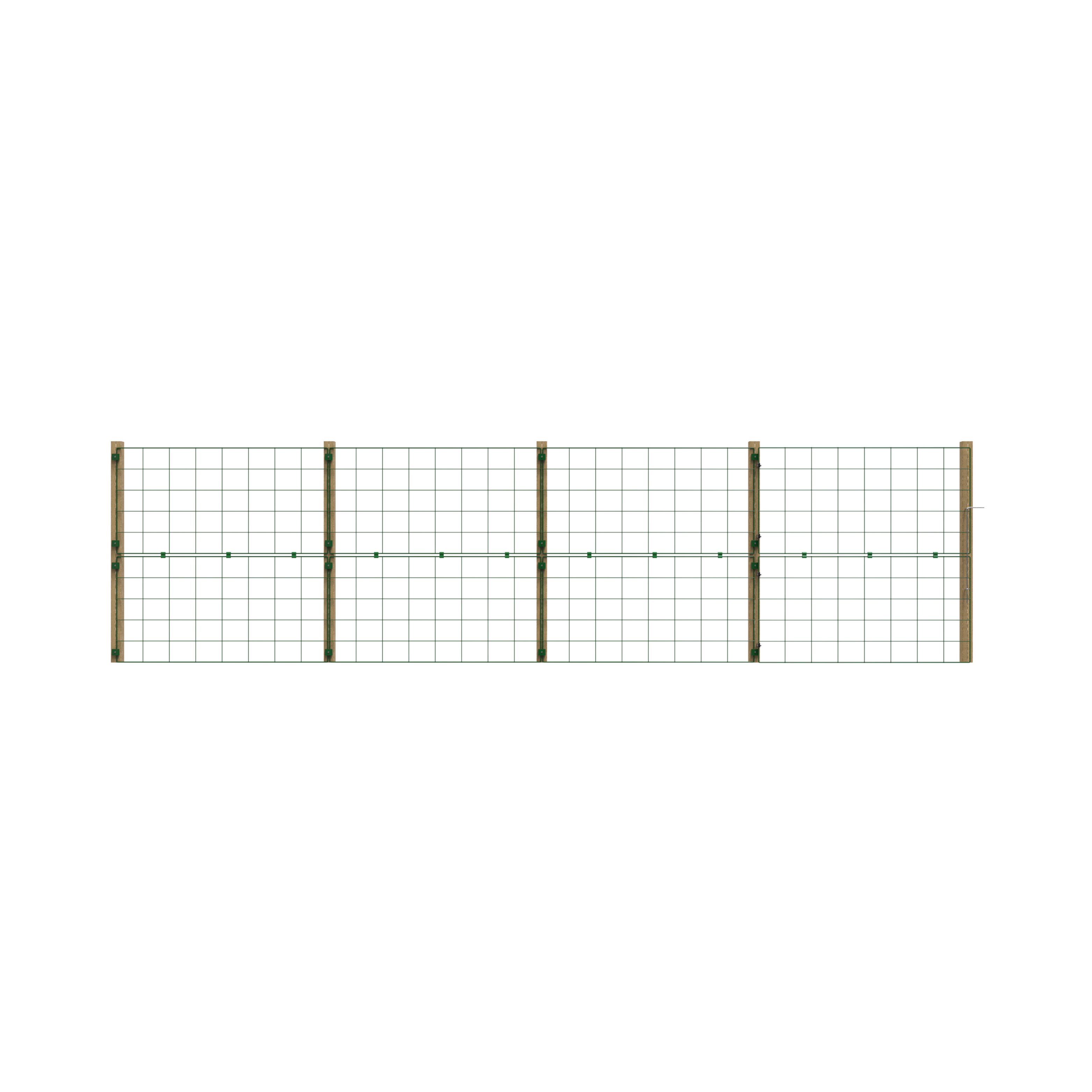 1m High Outdoor Mesh Panel Fence – Ideal for All Dogs