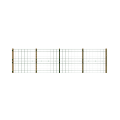 1m High Outdoor Mesh Panel Fence – Ideal for All Dogs