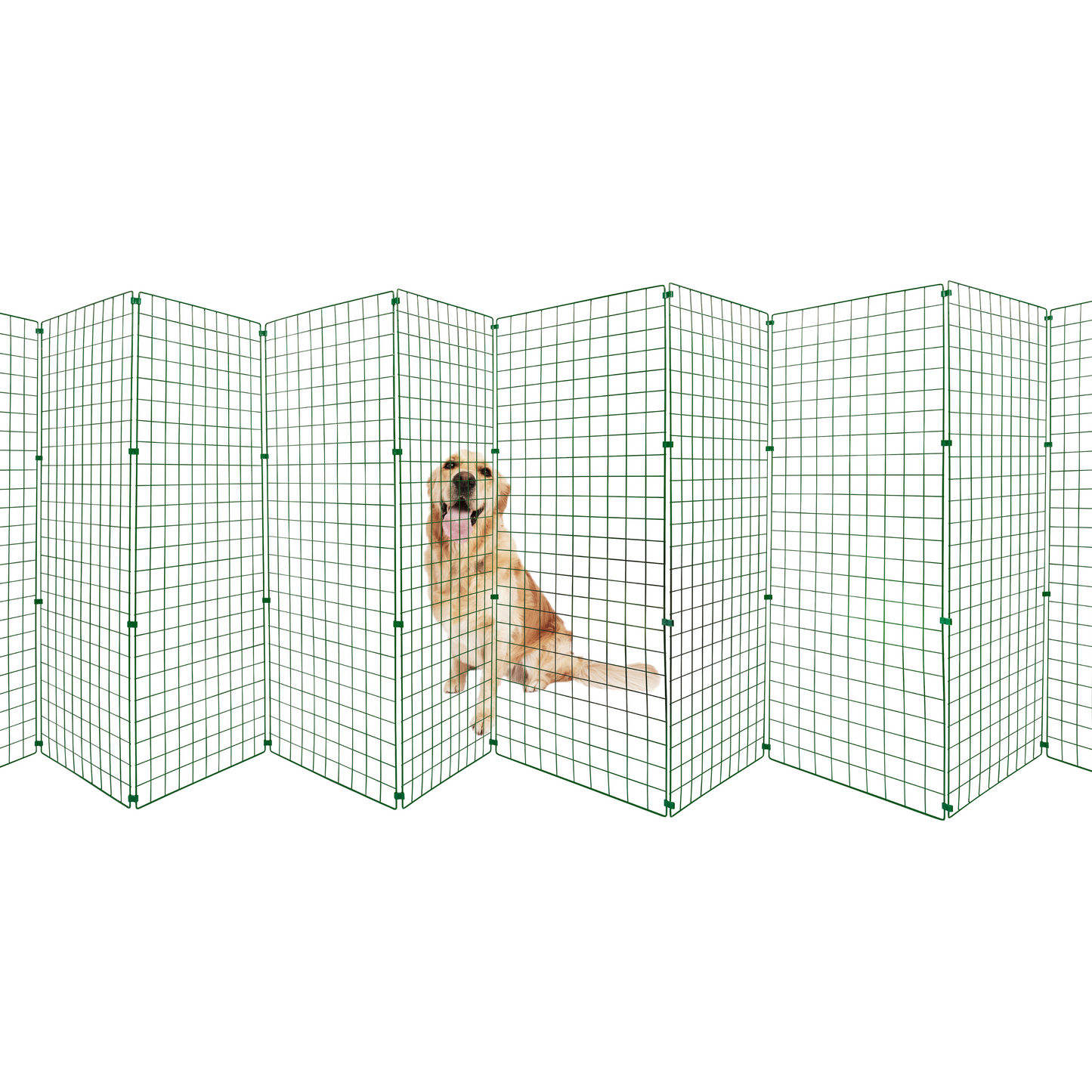 1.2m High - PANELS & CLIPS ONLY - To Extend a Dog Fence - (50mm x 50mm Mesh)