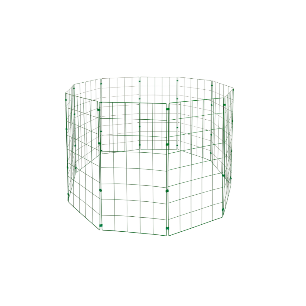 1m High Foldable Dog Fencing - 100mm x 125mm Mesh Size