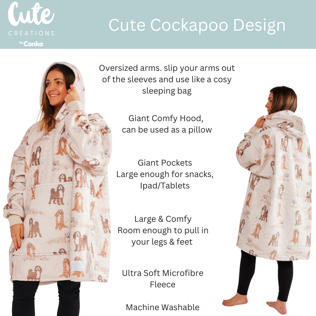 Cockapoo Design HOODIE - One size