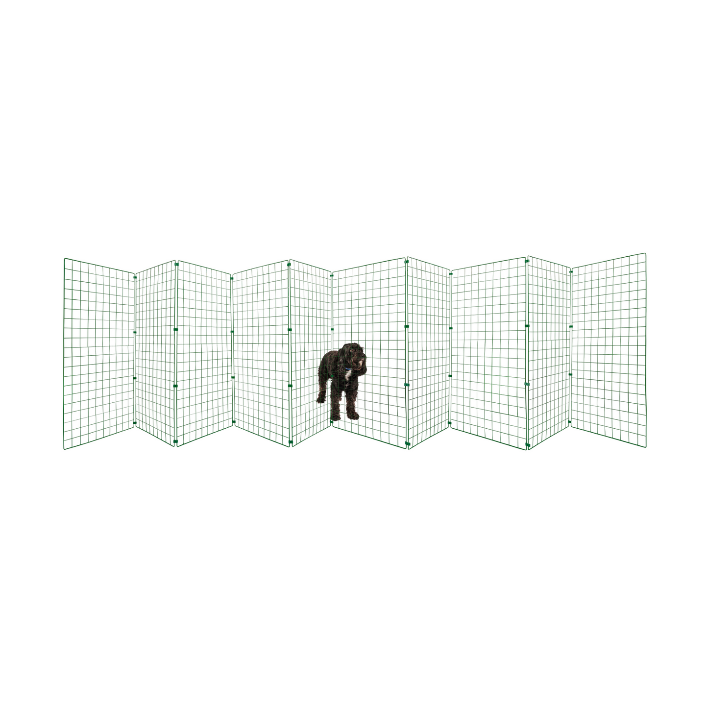 1m High 50mm Mesh Flexible & Foldable Dog Fencing