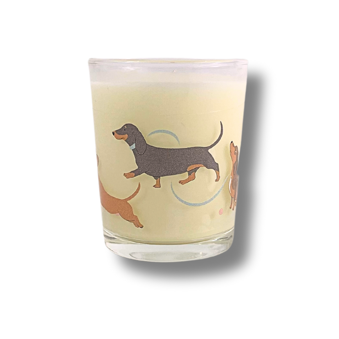 Dachshund Luxury Candle