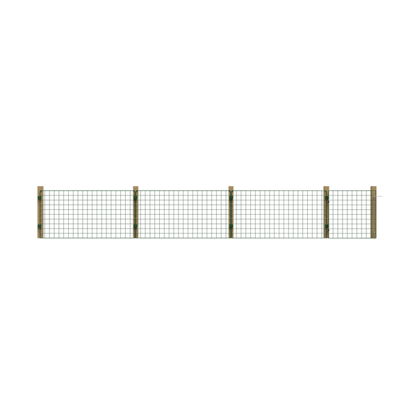 Permanent Dog Fence 50cm High for Patios & Concrete – 50mm Mesh
