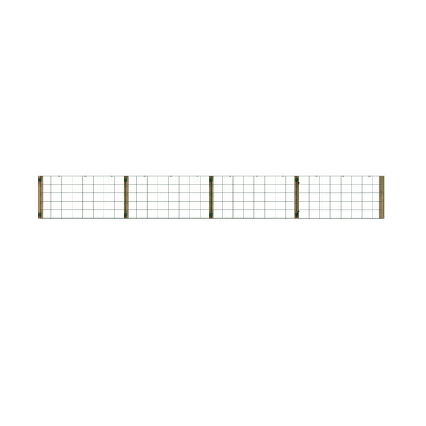 0.5m High Outside Mesh Panel Fence – Ideal for Small Dogs