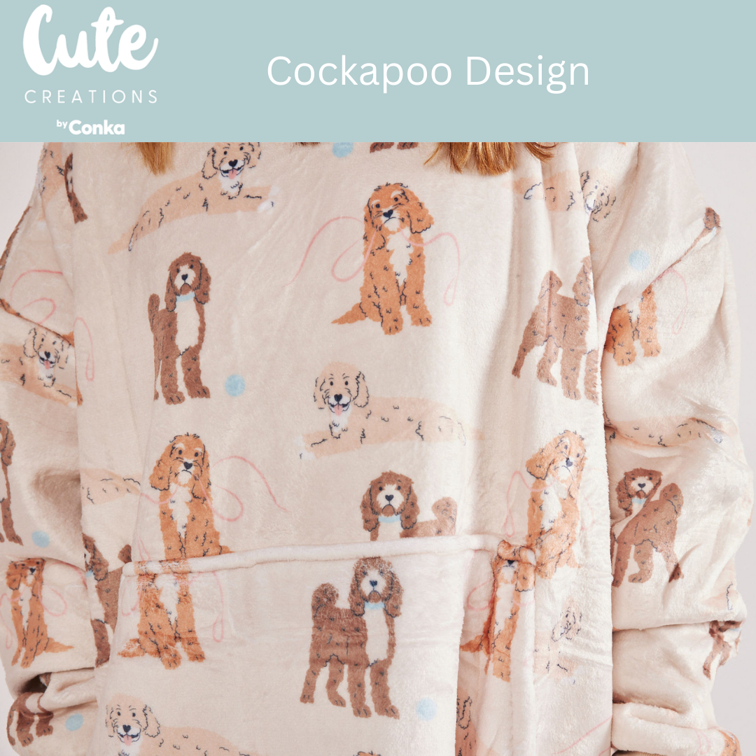 Cockapoo Design HOODIE - One size
