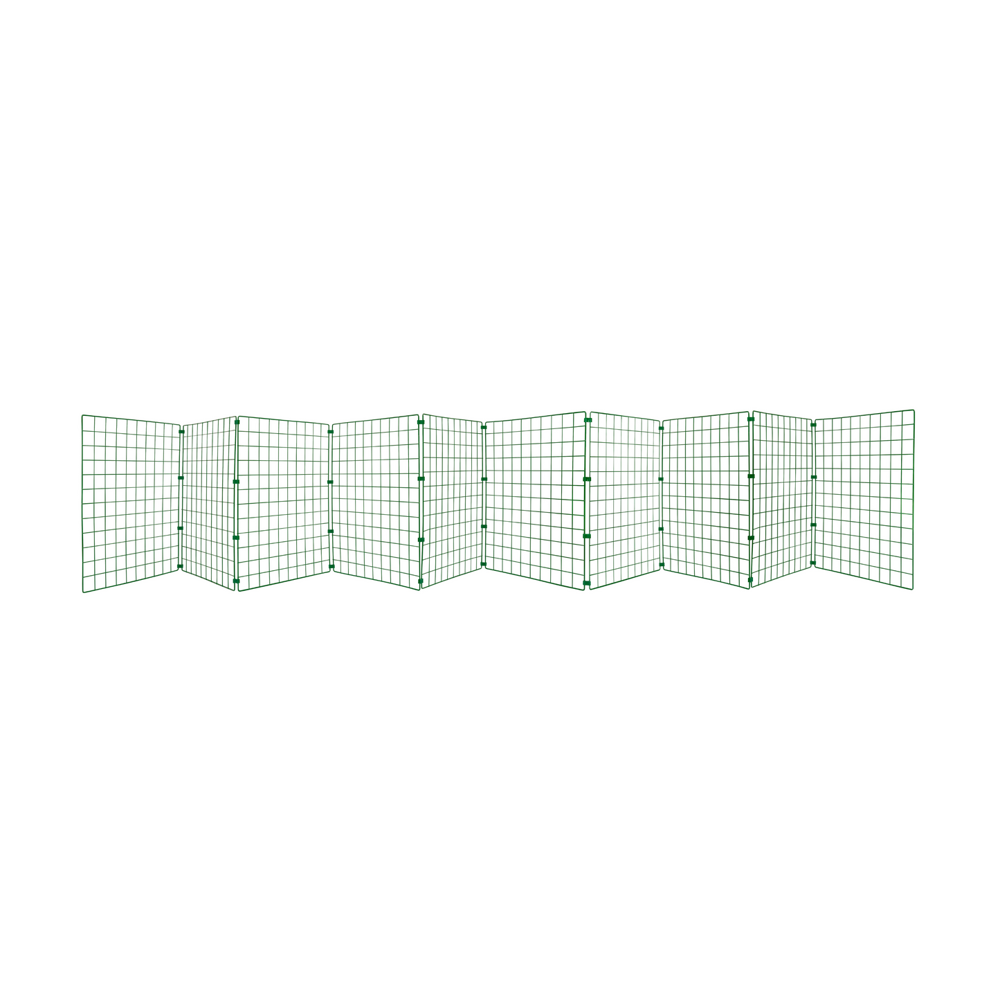 60cm High - PANELS & CLIPS ONLY - To Extend a Dog Fence - (50mm x 50mm Mesh)