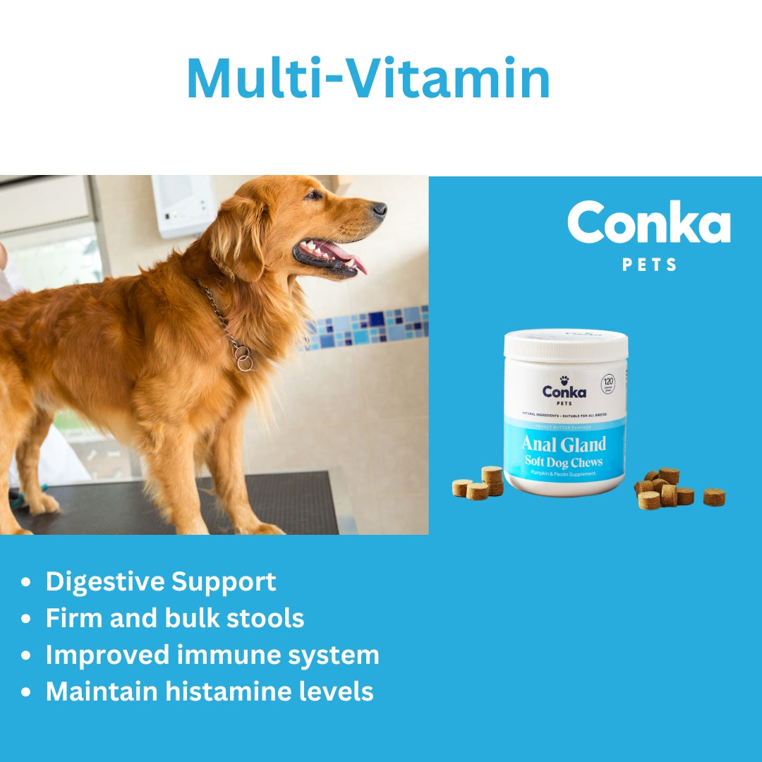Conka Anal Gland Support Dog Chews