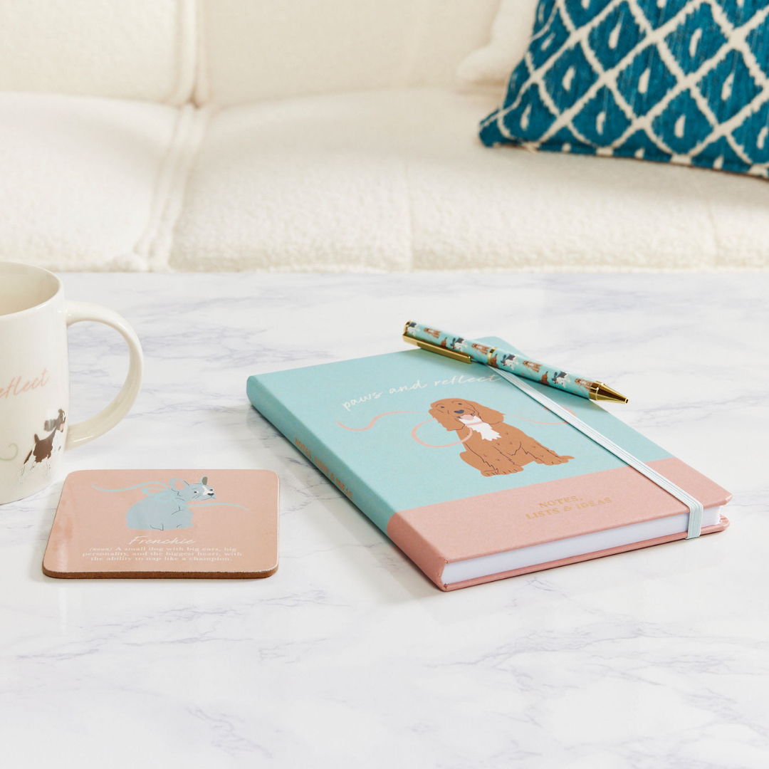 Spaniel 'Scripted Moments' Gift Set - Notebook & Pen