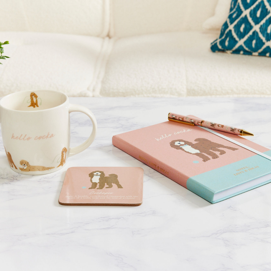Cockapoo Notebook & Pen Gift Set
