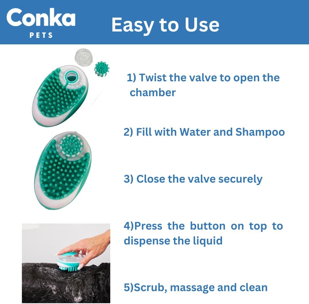 Dog Bathing/Cleaning Brush