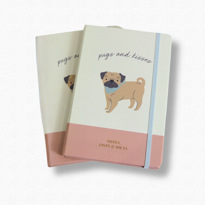 Pug A5 Notebooks