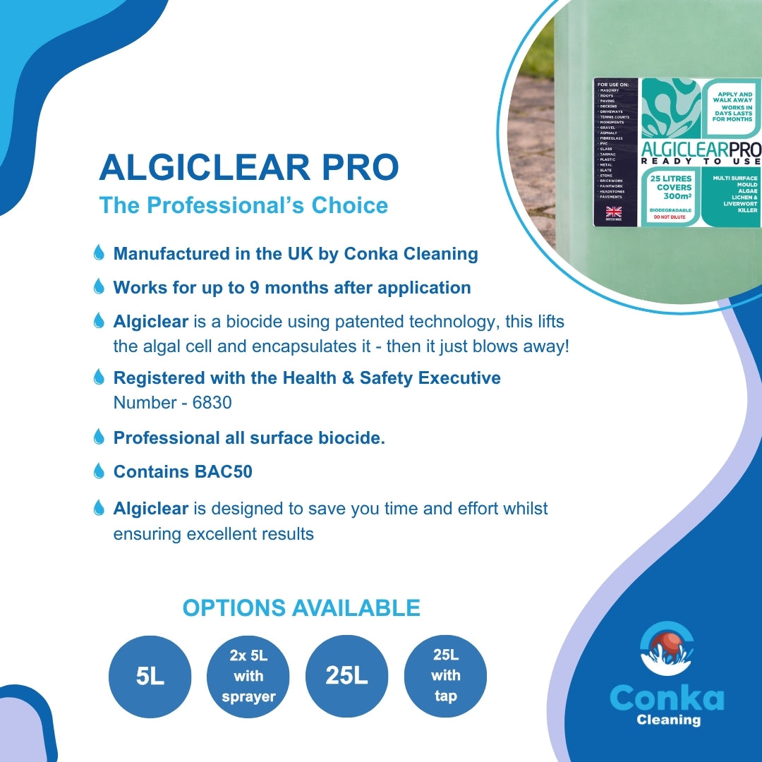 25ltr Algiclear Pro Ready To Use