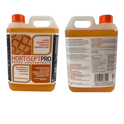 Hortisept Pro Concentrate 2.5ltrs Horticultural Disinfectant Solution