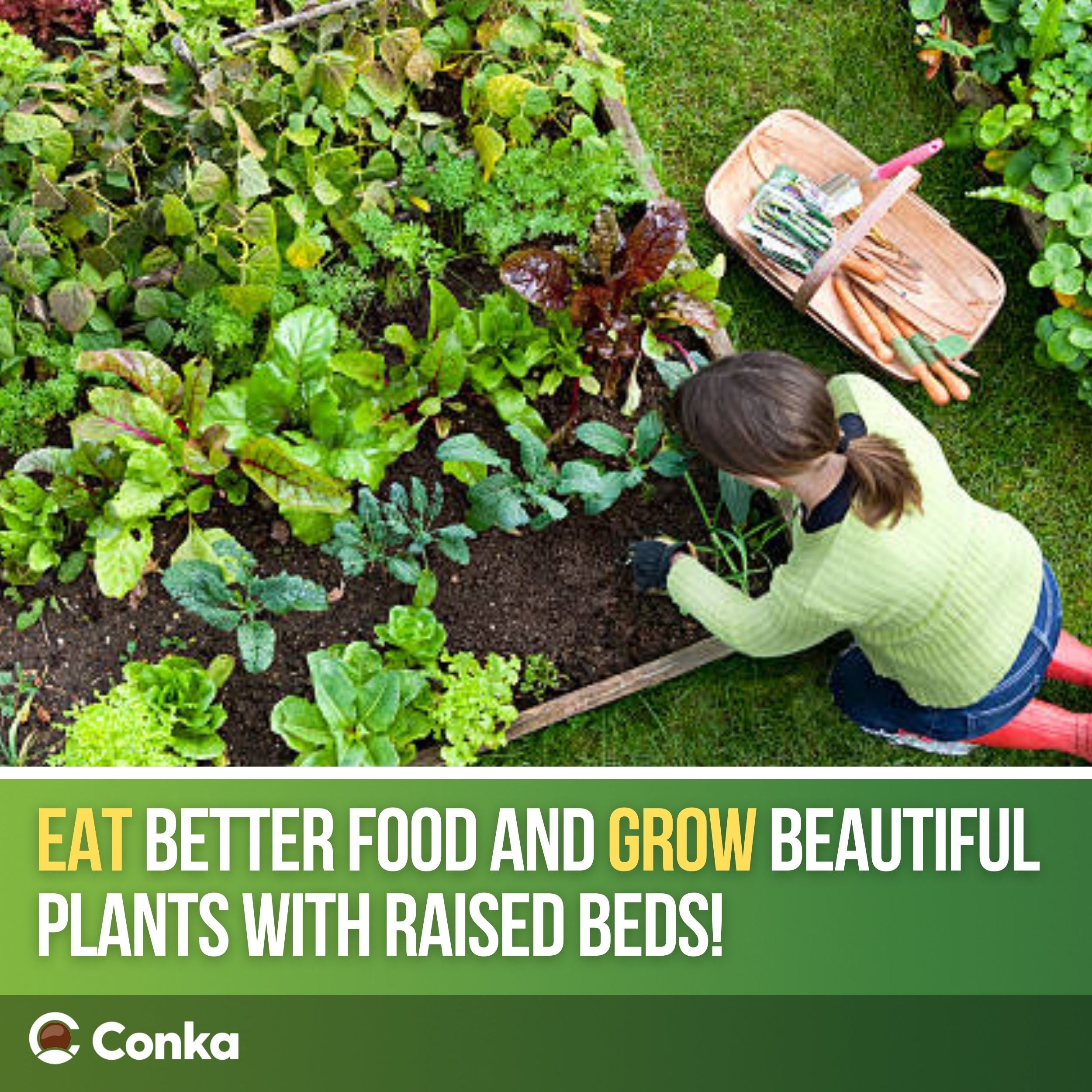 15cm / 6" High - Wooden Raised Beds Kit - FSC Treated Timber