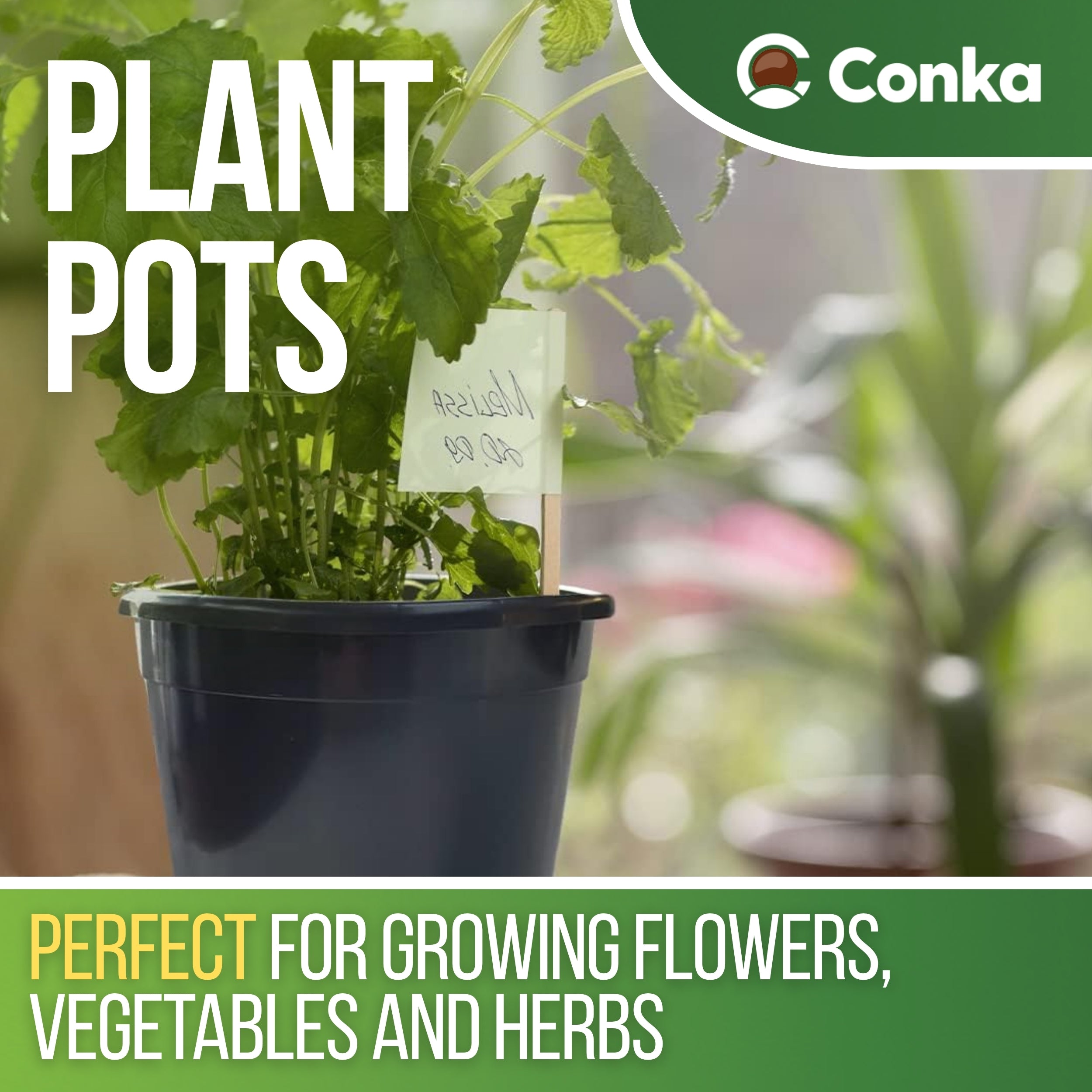 20 Litre (14" Diameter) Large Heavy Duty Pots