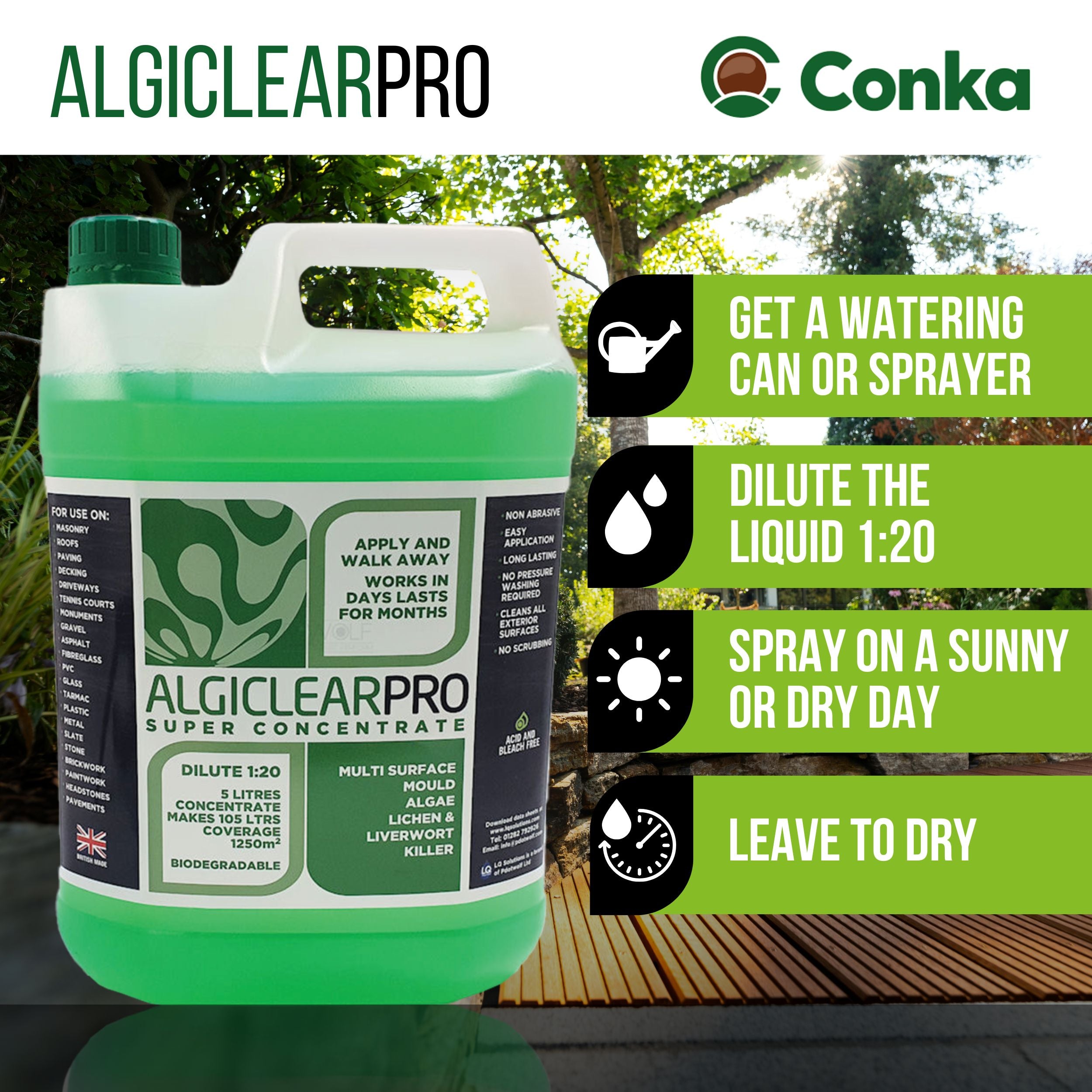 Algiclear Pro Concentrate 2.5Ltr