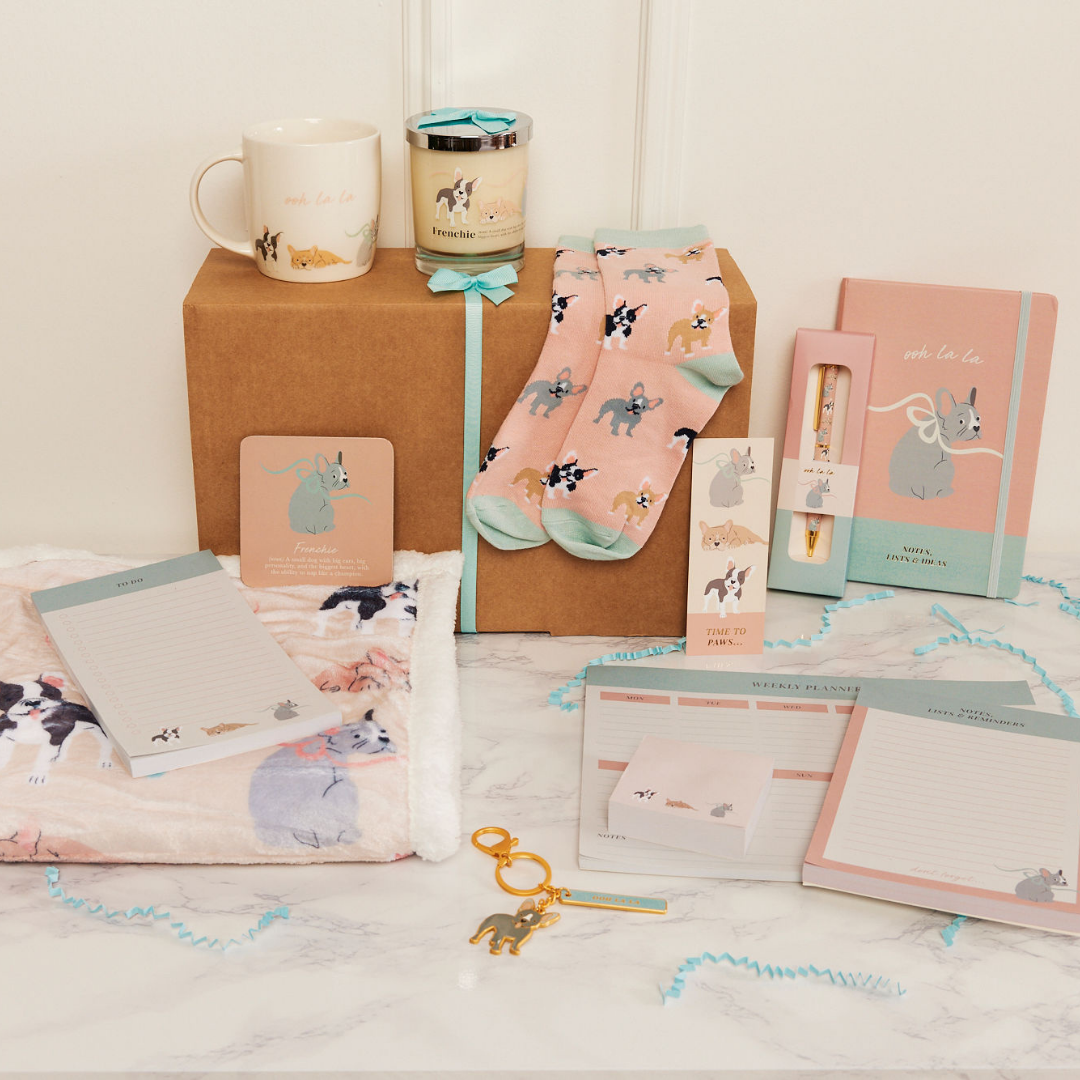 French Bulldog 'Pawfect Luxury' Bumper Gift Set