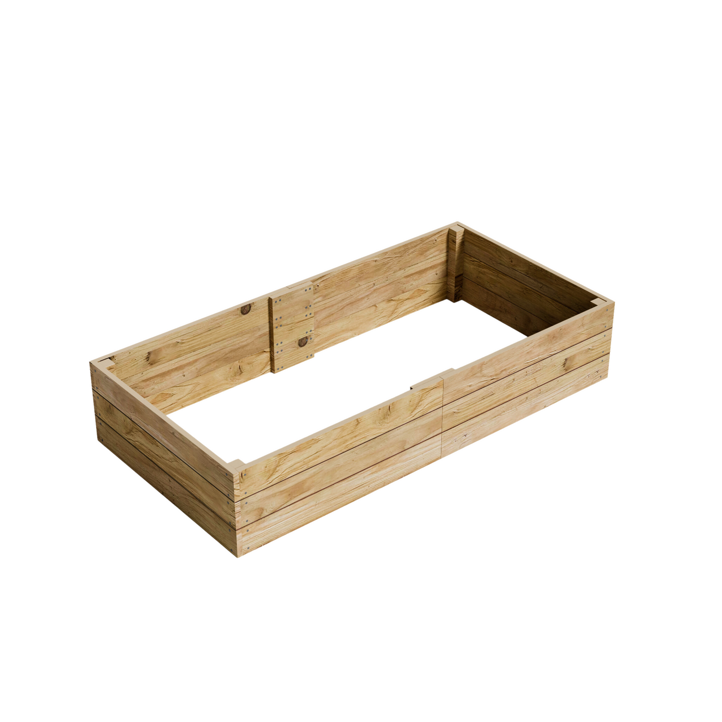 Wooden Garden Raised Grow Beds - FSC Treated Timber - Various Sizes