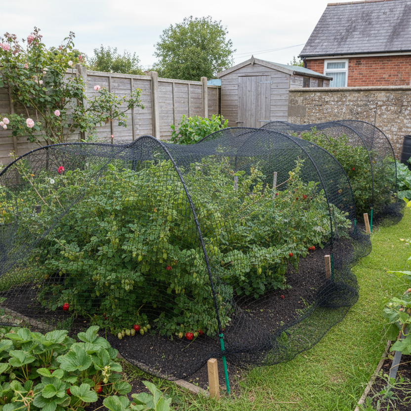 black bird netting lifestyle in use uk