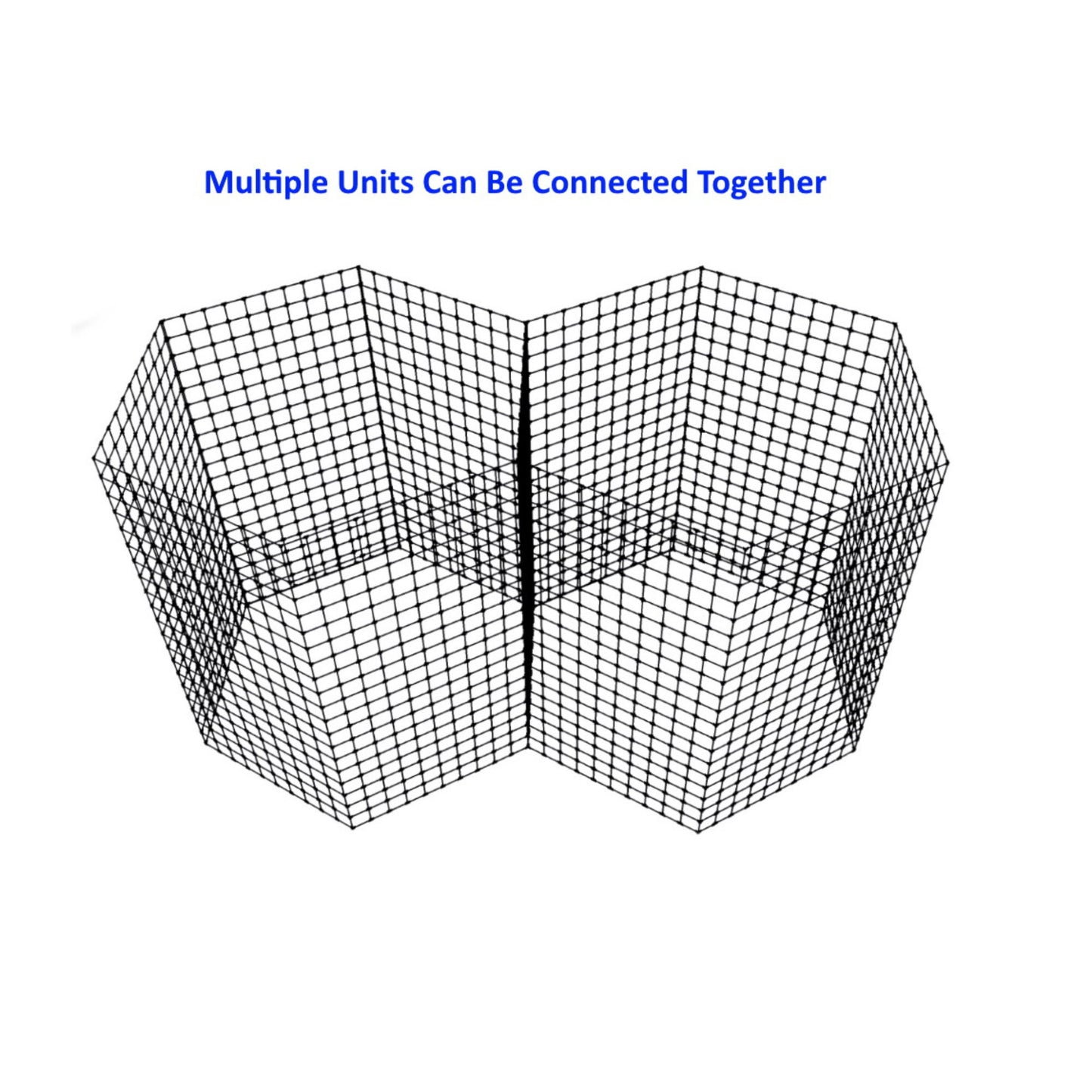 500Ltr Garden Waste Compost Bin-Wire Mesh