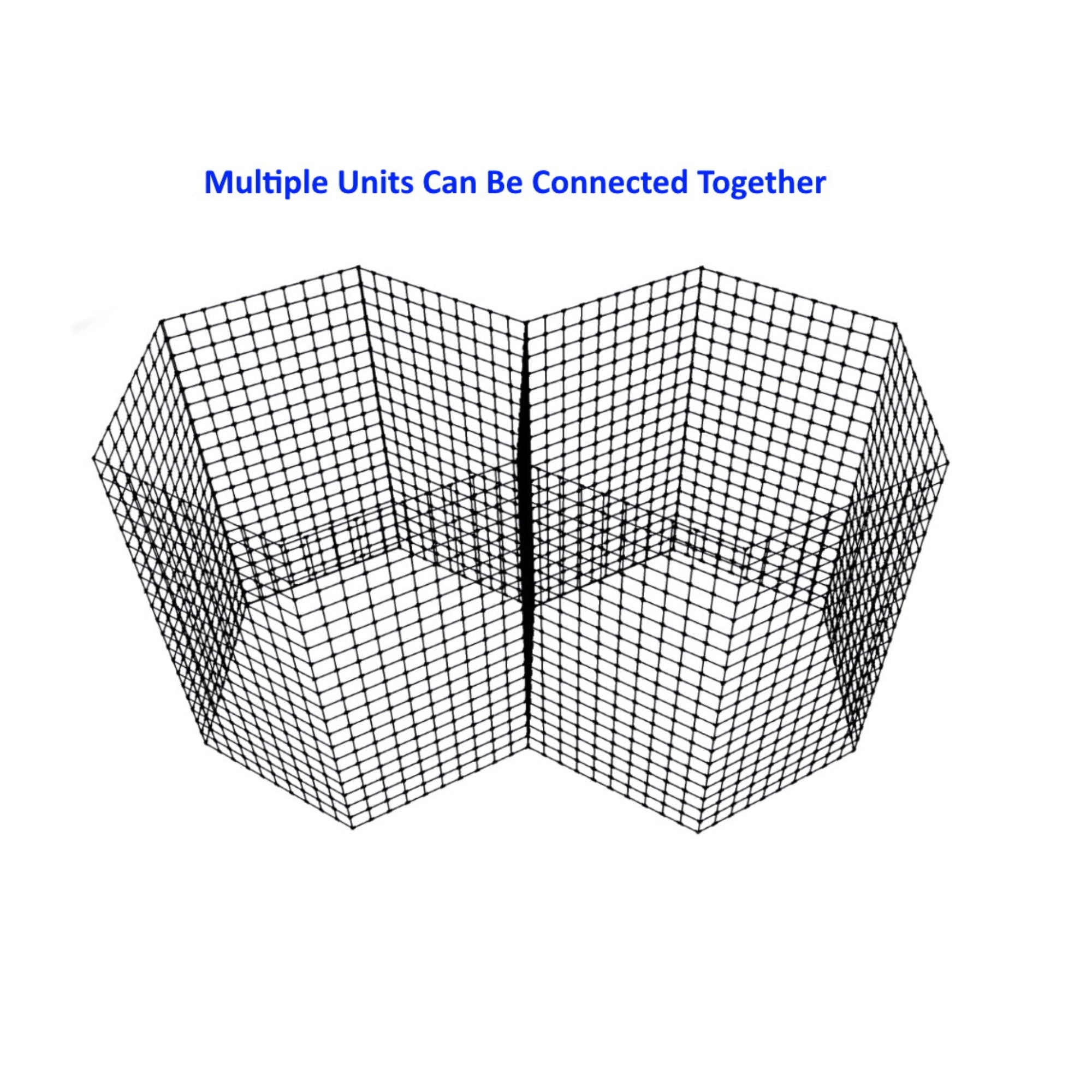 500Ltr Garden Waste Compost Bin-Wire Mesh