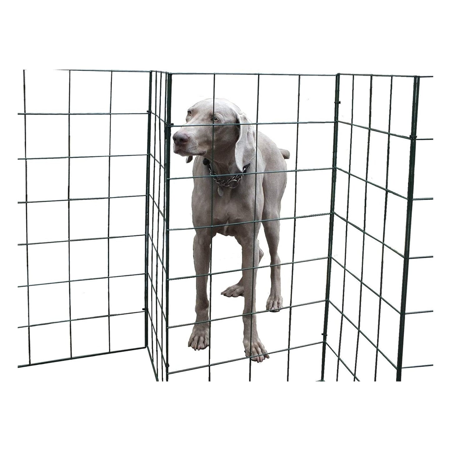 Flexipanel, Foldable Dog Fence, Standard Mesh , Indoors or Outdoors Fencing