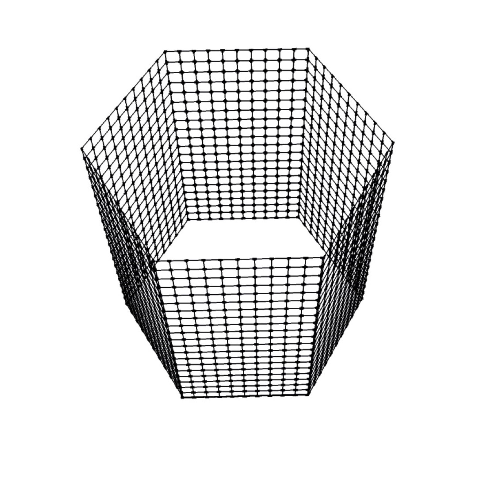 500Ltr Garden Waste Compost Bin-Wire Mesh
