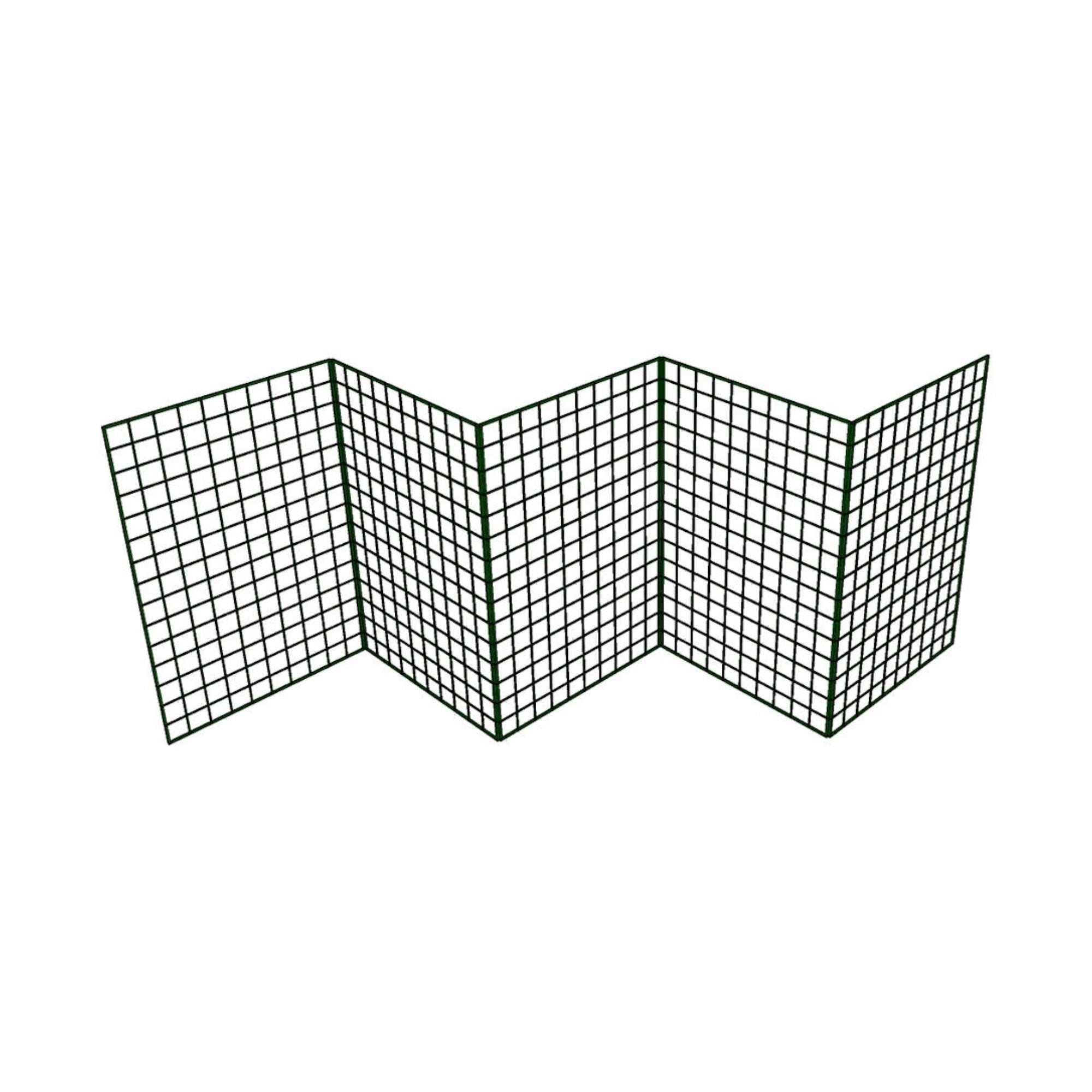 75cm High Folding Dog Fence (50mm x 50mm Mesh) Ideal for Puppy/Small Dogs